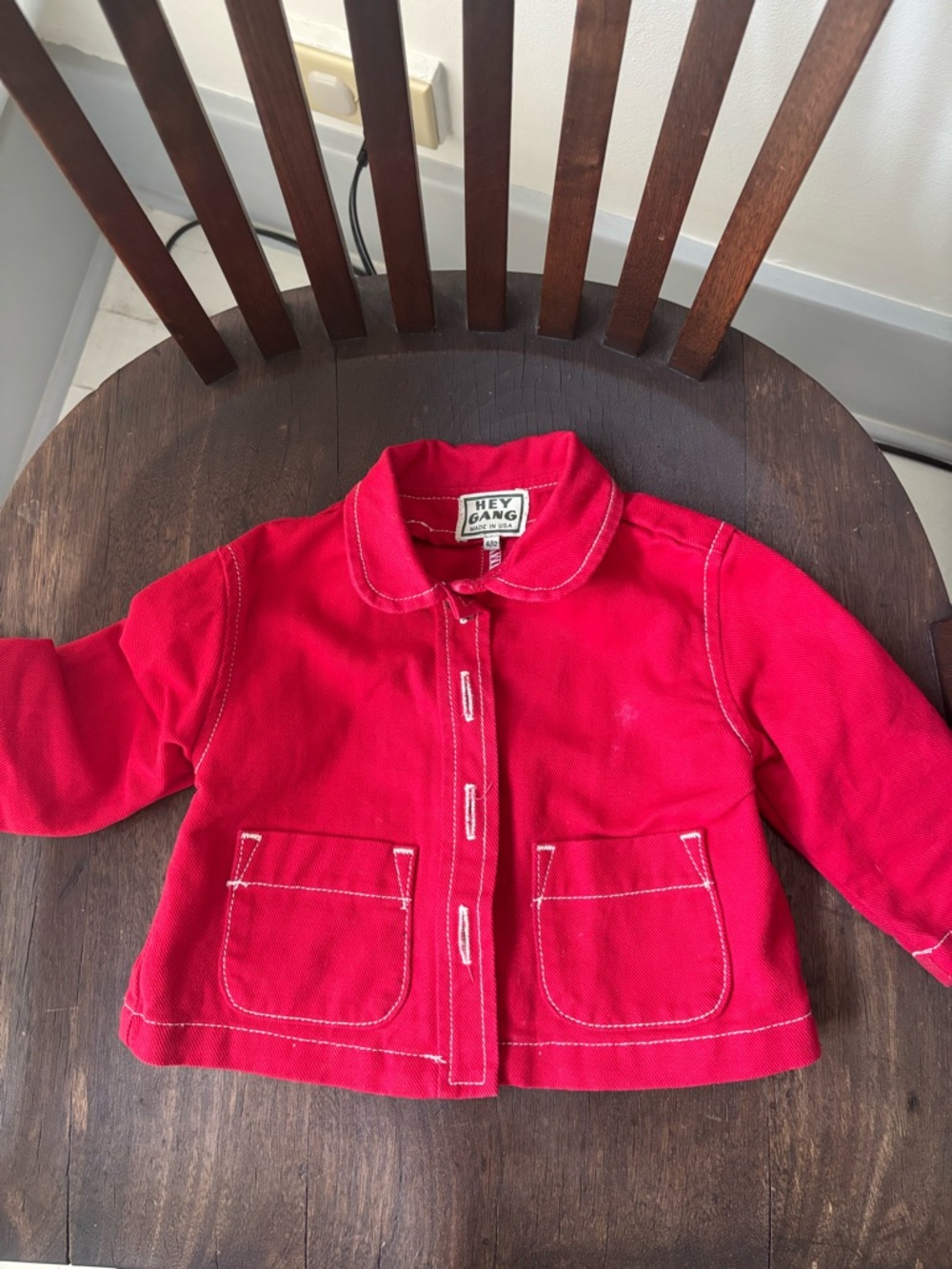 HEY GANG Red Barn Coat